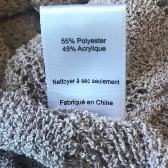 ASTR The Label Lavender Wrap Front Pointelle Knit V-Neck Sweater XL NEW! - Picture 13 of 16